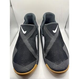 Nike FlyEase Men's Black White Gum Slip On Athletic Shoes CW588 Size 6